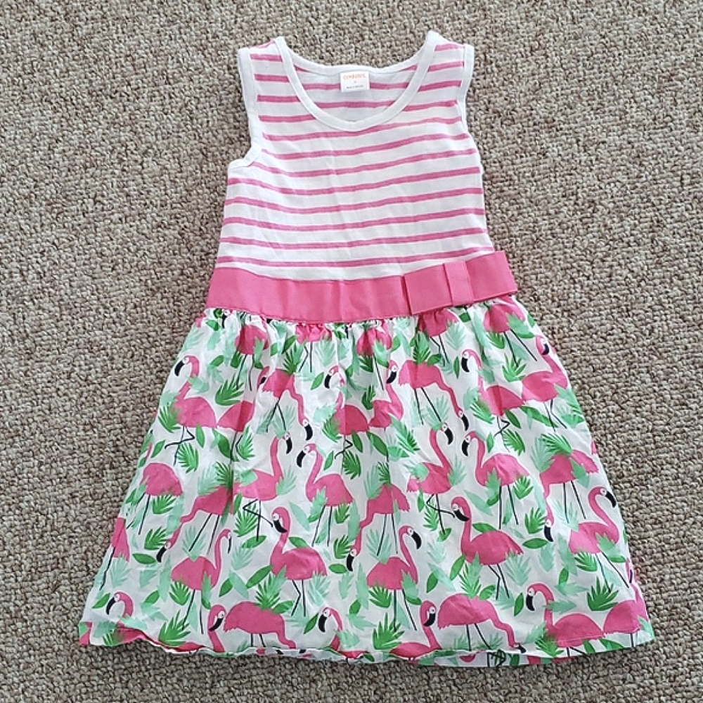 Gymboree flamingo🦩 tank dress